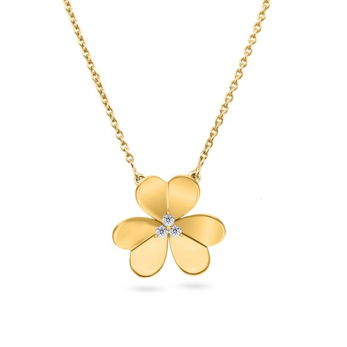 Pendentif diamant rond taille - pendentif,