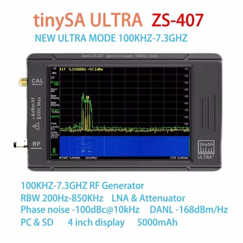 3ghz analyseur spectre - 7.3ghz,