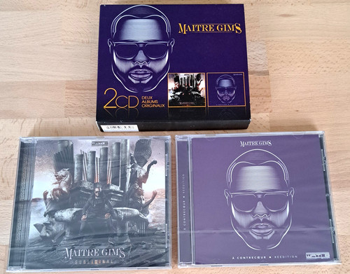 Coffret maître gims 2 - cd,