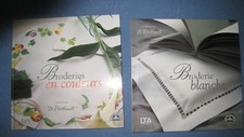 2 livres PORTHAULT Broderies