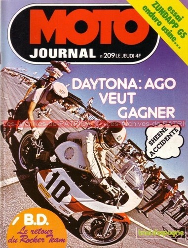 Moto journal 209 agostini - ,