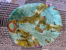 Plat en barbotine  Mouzin