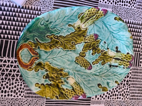 Plat barbotine mouzin - ,