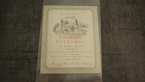 Etiquette vin haut - etiquette, medoc