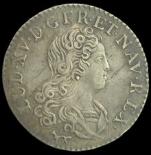 Livre D'argent 1720 A Louis XV