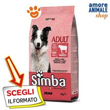 Monge Chien Simba Avec Bœuf