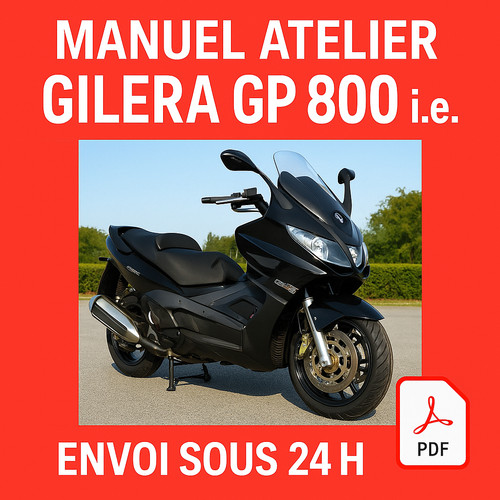 Manuel atelier gilera 800 - gilera,
