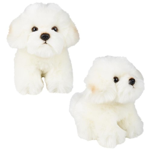 White fluffy adorable - white,, inch