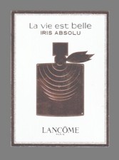 Carte publicitaire  -  La Vie