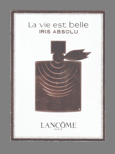 Carte publicitaire la vie - ,