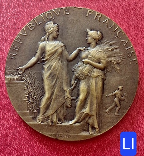 Belle médaille bronze 50 - belle,