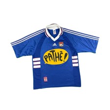 Maillot football vintage extérieur Olympique Lyonnais #9 saison 1999-2000