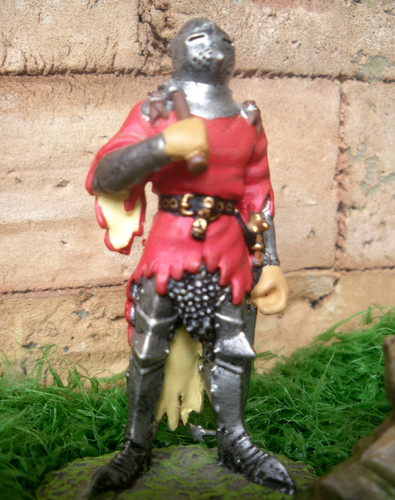 Soldat plomb moyen age - soldat, moyen-age