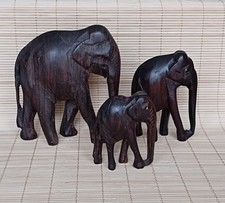 3 Statuettes Éléphants