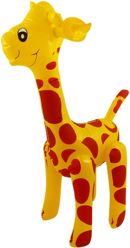 Girafe gonflable robe - (59cm),
