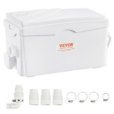 VEVOR Pompe macératrice eaux usées sanitaire évier 350 W avec 3 entrées d'eau