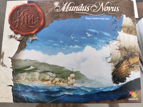 Jeu société mundus novus - jeu, de