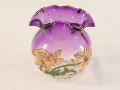 Vase legras verre - vase,