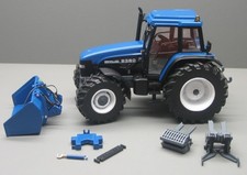 REPLICAGRI, NEW HOLLAND 8360 avec bennette, échelle 1/32, REP094