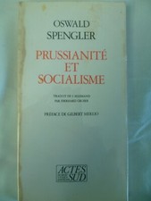 Prussianité et socialisme de