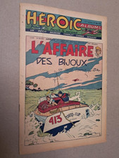 Rare Héroic-albums n°46 12ème année Félix Maurice Tillieux bel état 1955