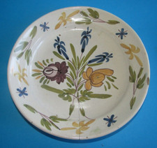 Assiette faïence samadet /