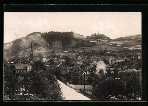Carte postale kahla th - kahla,