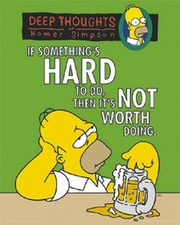 Les Simpson - Omer - Bière -
