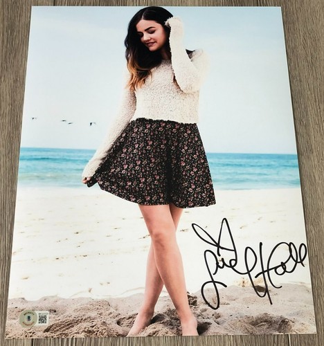 Lucy hale signed pretty - lucy,