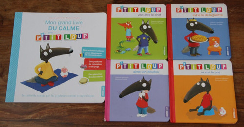 Tit loup lot 5 livres - p'tit,