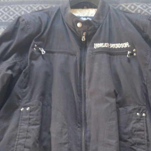 Harley davidson black zip - harley-davidson,