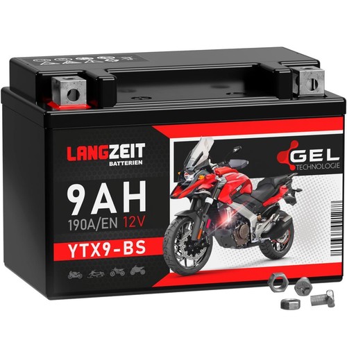 Batterie gel moto longue - batterie,