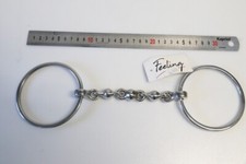 NEUF : Mors Cheval 2 grands anneaux Waterford Inox - FEELING 600918125 en 125mm