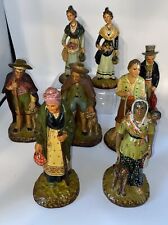 Santons Creche  plâtre   ASPERTY Joseph Série des  17 cm Vente à l’unité