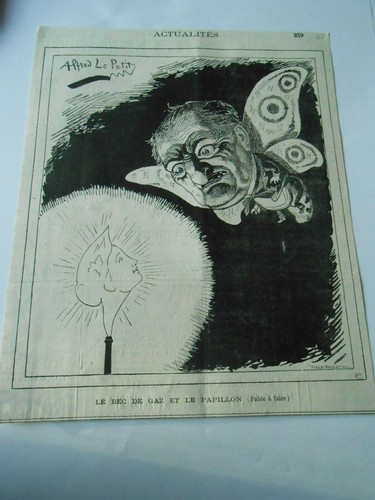 Caricature 1879 bec de - -,