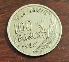 100 Francs Cochet 1958