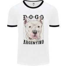 Un T-Shirt Ringer Pour Homme Dogo Argentin
