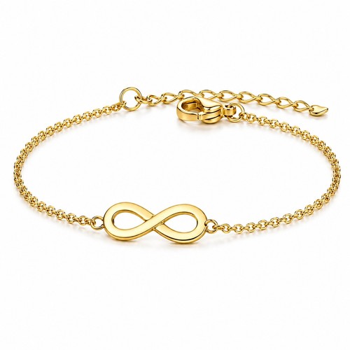 Bracelet infini femme acier - infini,