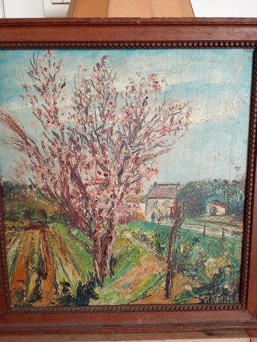 Peintre provencal tableau - provencal, de