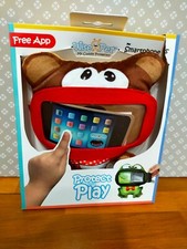 protection de téléphone pour enfant smartphone peluche marron protect and play