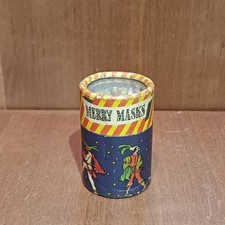 Ancienne Boîte D'allumettes Merry Masks, Ronde, Collection