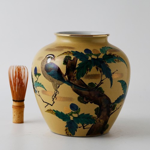 Vase design oiseau fleur