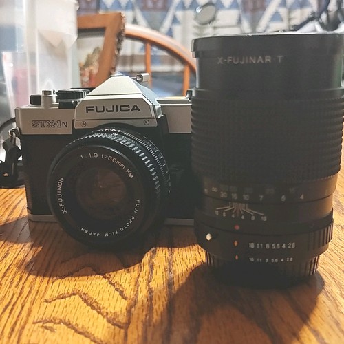 35mm film slr - fujica, stx-1n