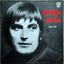 33t Serge Lama - Une ile - LP