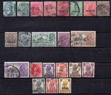 lot 22 timbres Inde