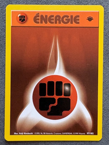 Carte pokemon énergie combat - pokemon,