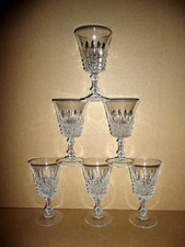 6 verres a vin ROUGE 15,5 cl