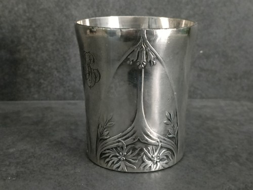 Christofle timbale gallia art - christofle,