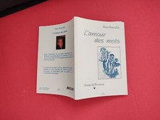 L’AMOUR DES MOTS Poèmes