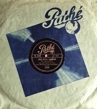 disque 78t Gomme-laque Ray Ventura Et Ses Collégiens ‎– Trois Petits Tambours